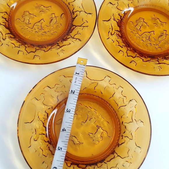 Kitschy Dancing Bears Weird Vintage Plates nursery rhyme design boho cottagecore - Picture 6 of 6